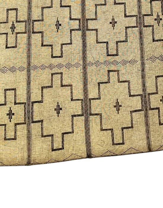 Close-up detail of Nt341, Turquoise Cross - Soufiane Zarib