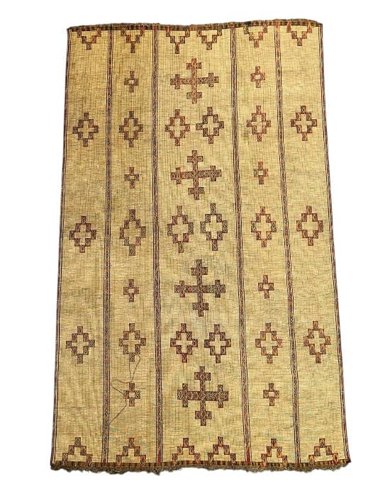 Rust Cross (Nt357) — Tuareg Mats Collection - Soufiane Zarib
