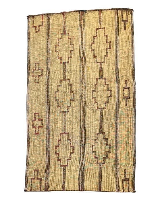 Terracotta Step (Nt360) — Tuareg Mats Collection - Soufiane Zarib