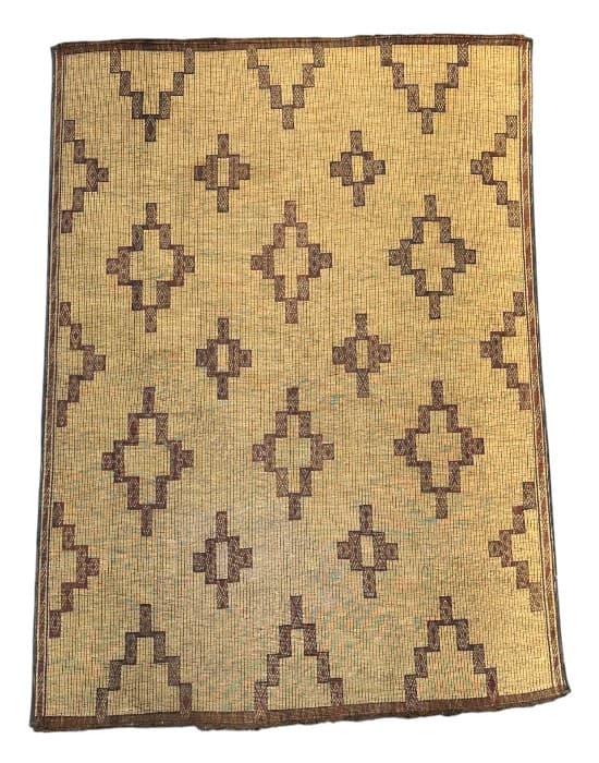 Zigzag Border (Nt365) — Tuareg Mats Collection - Soufiane Zarib