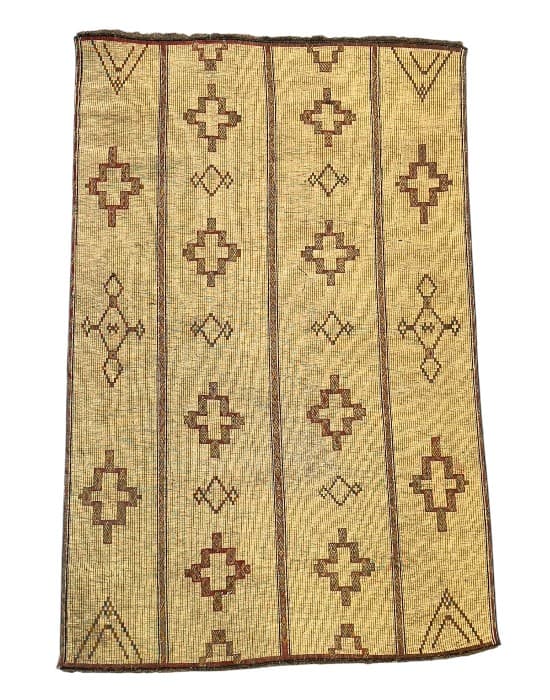 Rhythmic Cross (Nt367) — Tuareg Mats Collection - Soufiane Zarib