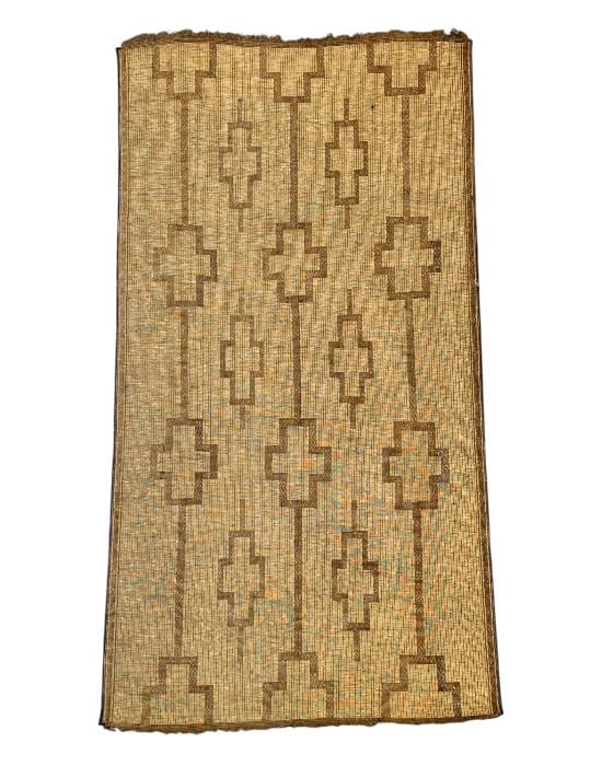 Linked Cross (Nt370) — Tuareg Mats Collection - Soufiane Zarib