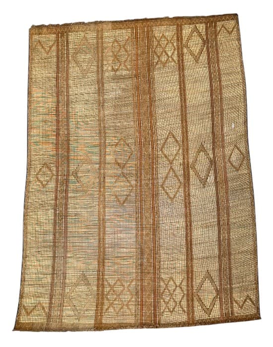 Muted Weave (Nt371) — Tuareg Mats Collection - Soufiane Zarib