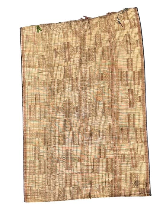 Linear Panel (Nt387) — Tuareg Mats Collection - Soufiane Zarib