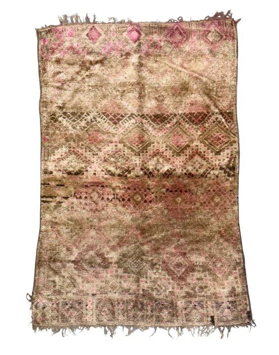 Pale Grid 1 (HB3213) — Vintage Rugs Collection - Soufiane Zarib