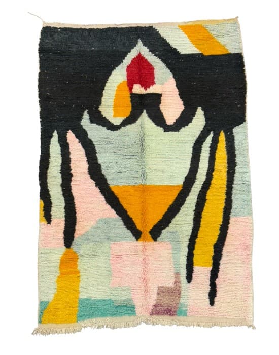 Mustard Diamond (Kil4860) — Vintage Rugs Collection - Soufiane Zarib