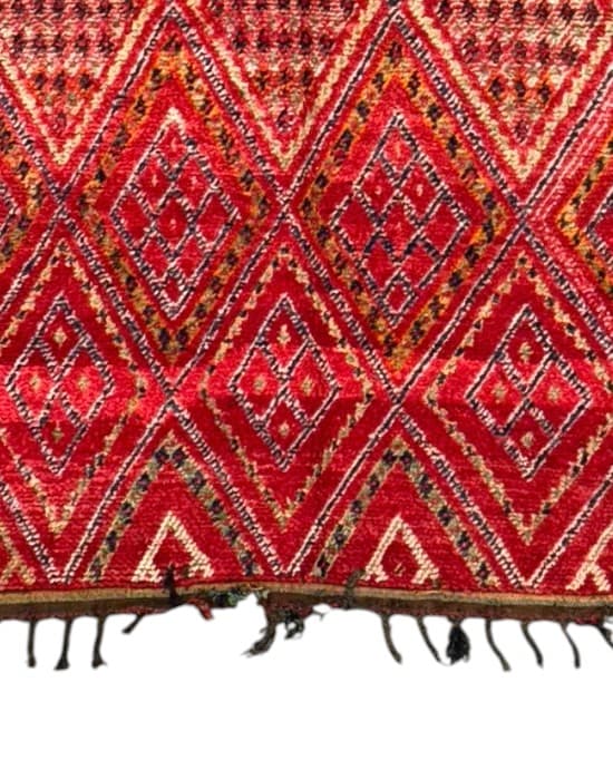 Close-up detail of Kil4864, Teal Stripe - Soufiane Zarib