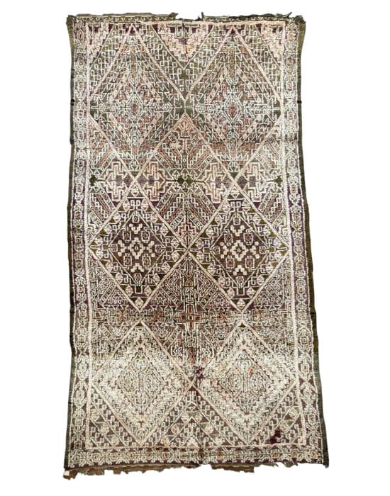 Sage Lattice (Kil4867) — Vintage Rugs Collection - Soufiane Zarib