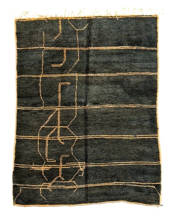Rust Lattice 1 (Kil4872) — Vintage Rugs Collection - Soufiane Zarib