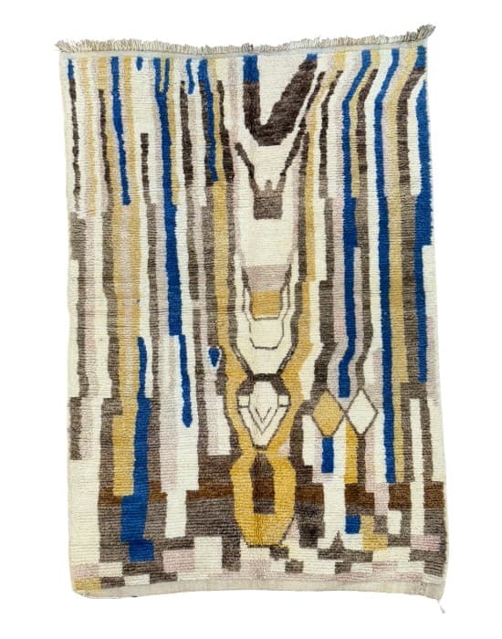 Terracotta Diamond 1 (Kil4876) — Vintage Rugs Collection - Soufiane Zarib