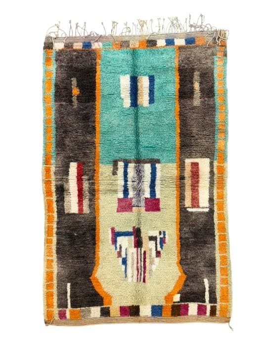 Saffron Lattice 1 (Kil4877) — Vintage Rugs Collection - Soufiane Zarib