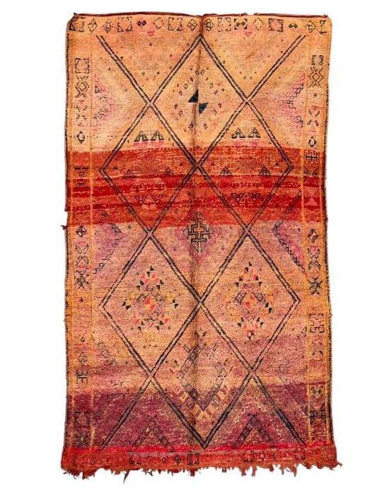 Diamond Trace (Kil4956) — Vintage Rugs Collection - Soufiane Zarib