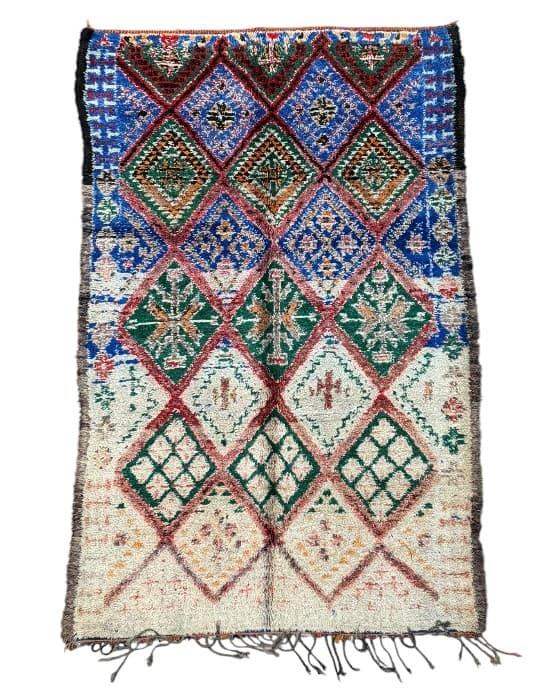 Vivid Bands (Kil4997) — Vintage Rugs Collection - Soufiane Zarib